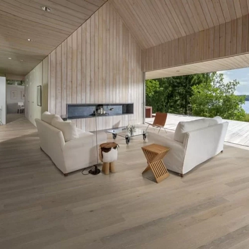 ДУБ AGED STONEWASHED IVORY ПАРКЕТНАЯ ДОСКА KARELIA IMPRESSIO